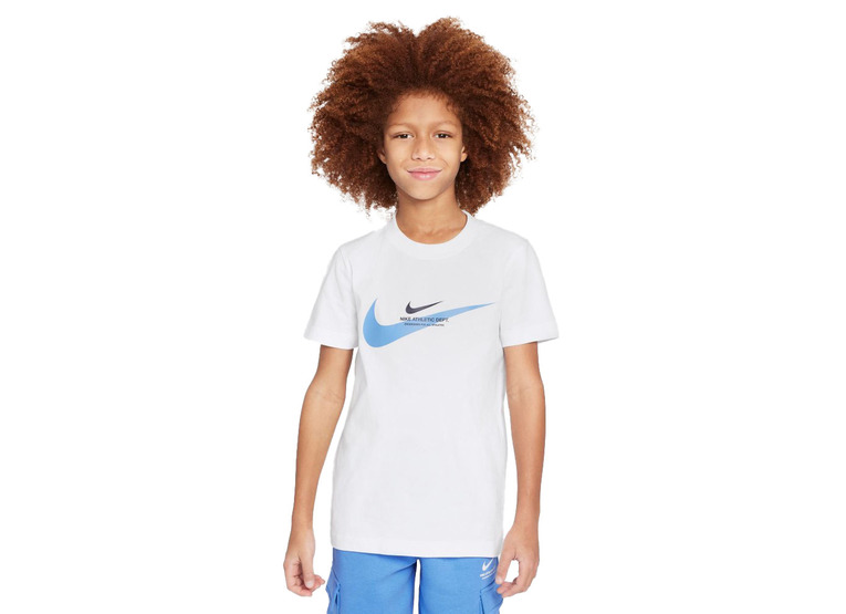 Nike Sportswear T-shirt wit/blue beyond KIDS