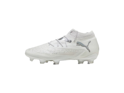 Puma Future 8 Ultimate FG voetbalschoen wit/mat zilver