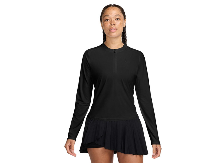 NikeCourt Advantage Dri-FIT sweatshirt zwart dames