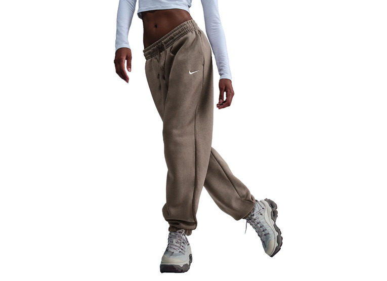 Nike Sportswear Phoenix Fleece joggingbroek mink brown dames