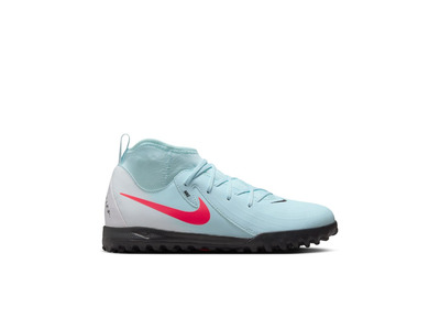 Nike Jr. Phantom Luna 2 academy TF voetbalschoen mint/atomic red KIDS