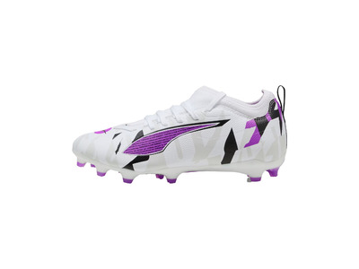 Puma Jr. Ultra 5 Match forever FG/AG voetbalschoen wit/pure magenta KIDS