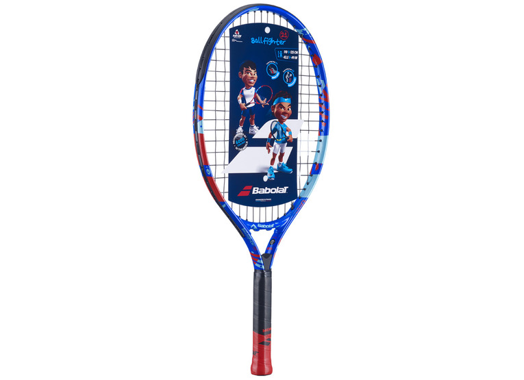 Babolat ballfighter 21 tennisracket blauw/rood KIDS