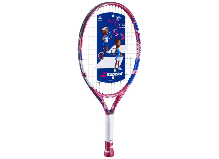 Babolat B Fly 19 tennisracket roze/blauw KIDS
