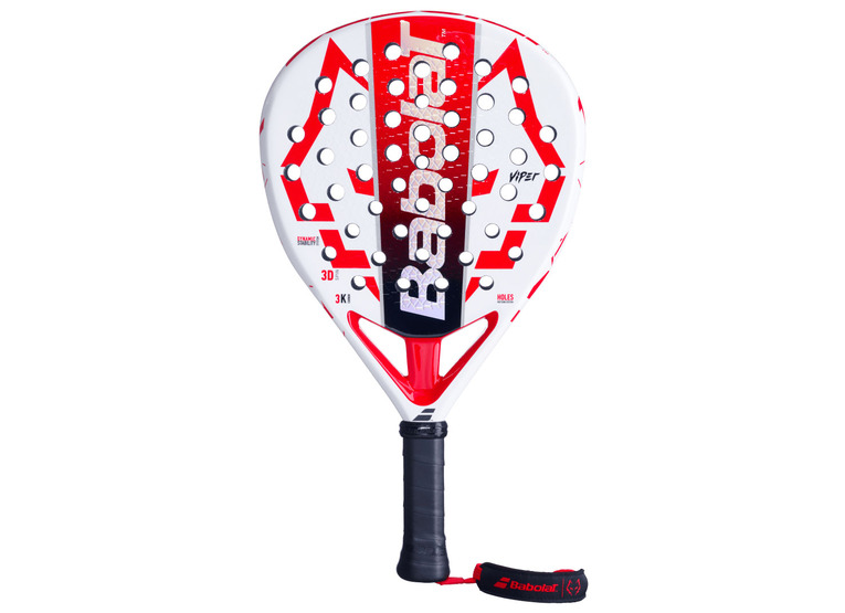 Babolat Viper Juan Lebron padelracket wit/rood unisex