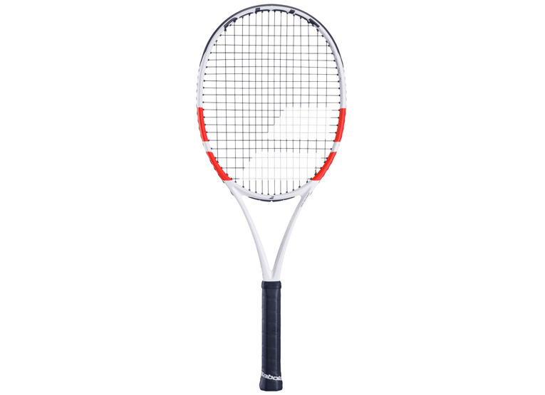 Babolat Pure Strike 100 16/20 Gen4 tennisracket wit/rood unisex