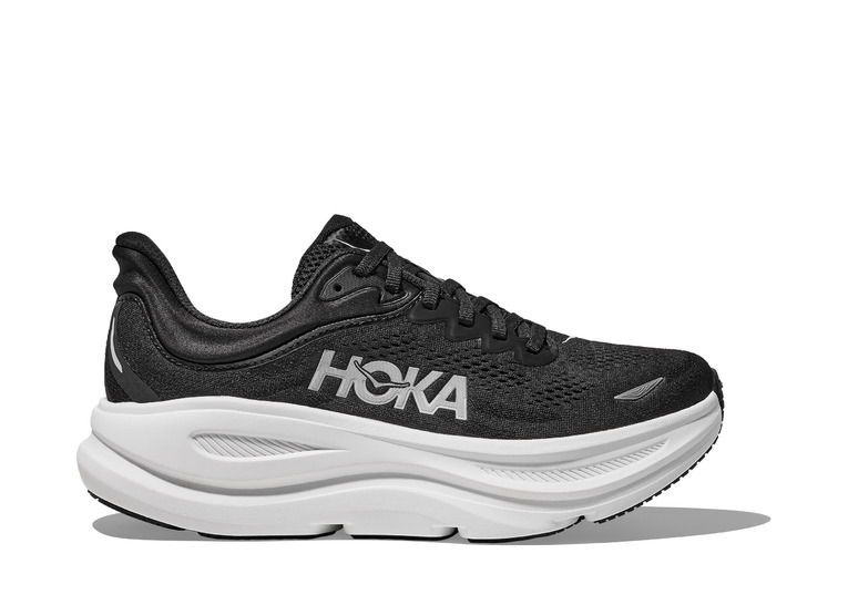 Hoka Bondi loopschoen zwart/wit heren