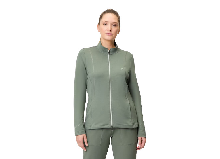 Joy Dorit FZ sweatjack grape leaf dames