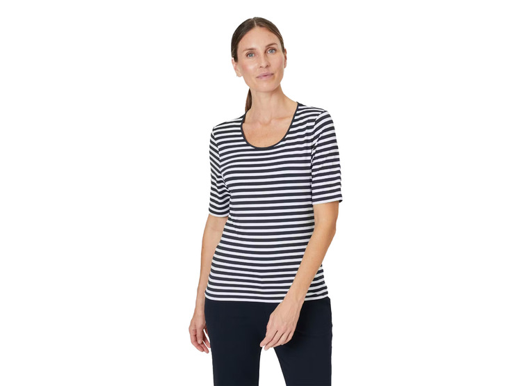 Joy Allison T-shirt night stripes dames