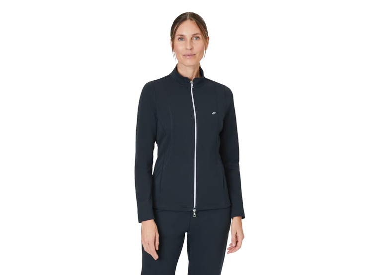 Joy Dorit FZ sweater nachtblauw dames