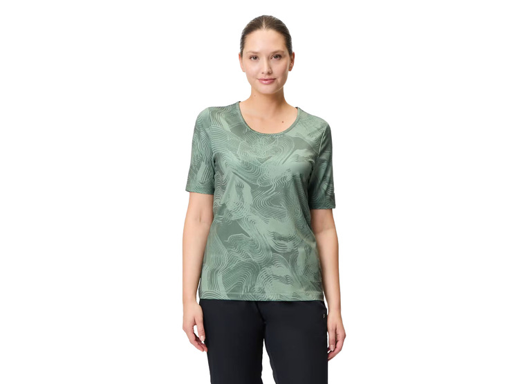 Joy Sally T-shirt misty sage print dames