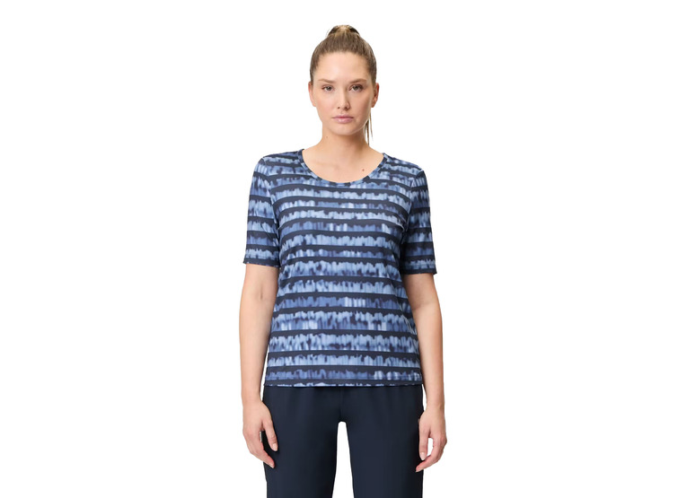 Joy Magda T-shirt ligth lapis print dames