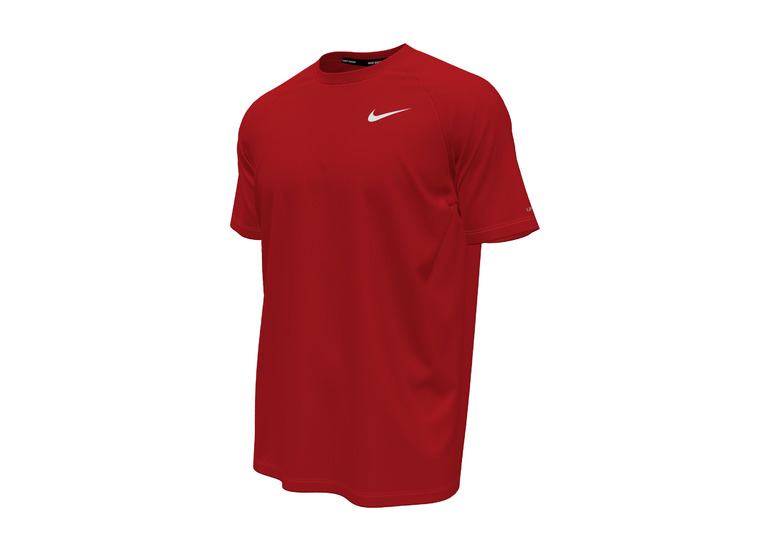 Nike essential SS Hydroguard T-shirt rood heren