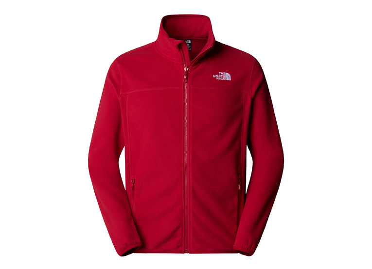 The North Face 100 Glacier-fleece garnet red heren