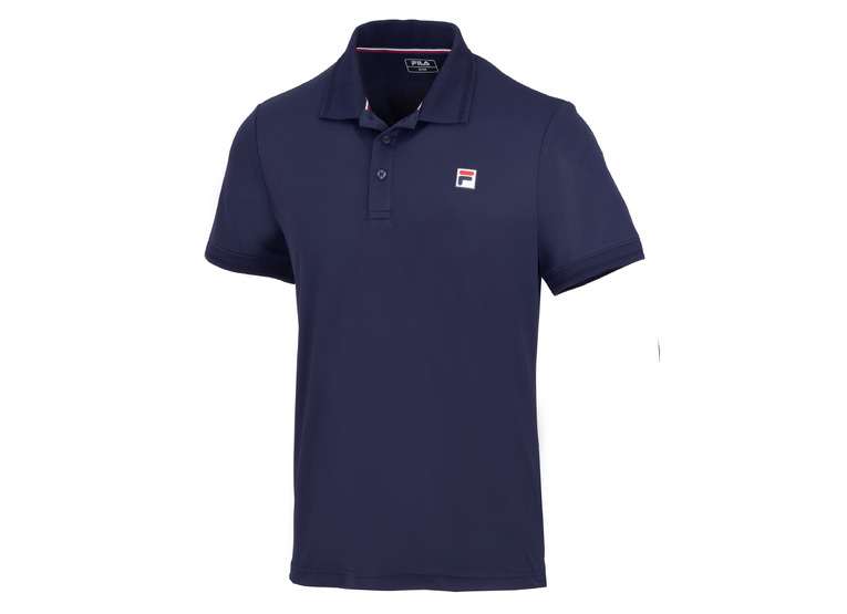 Fila Hermano polo navy heren