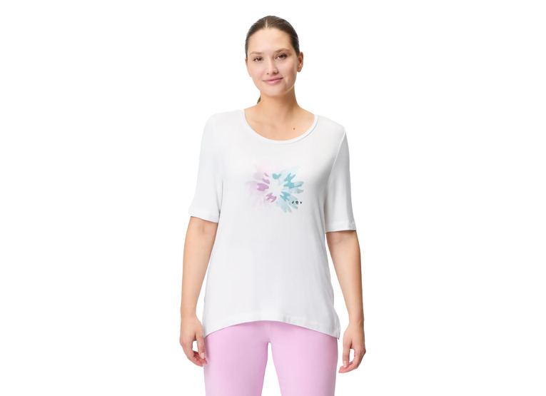 Joy Rosa T-shirt wit dames