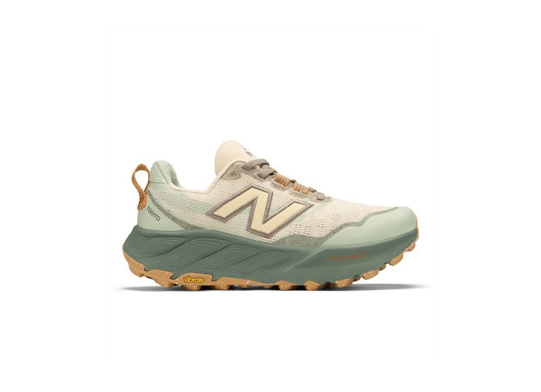 New Balance Fresh Foam X Hierro v9 trailschoen calcium/dark juniper dames