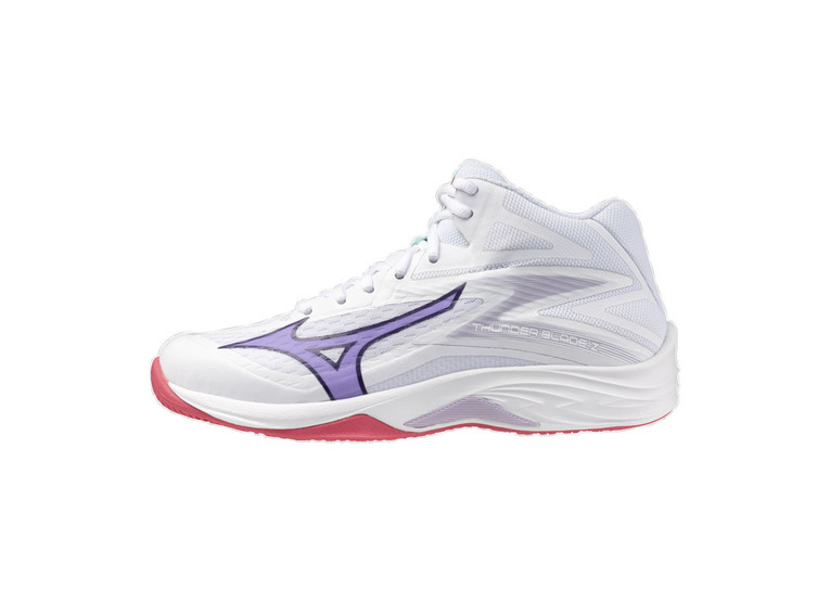 Mizuno Thunder Blade Z Mid volleybalschoen wit/violet indigo dames
