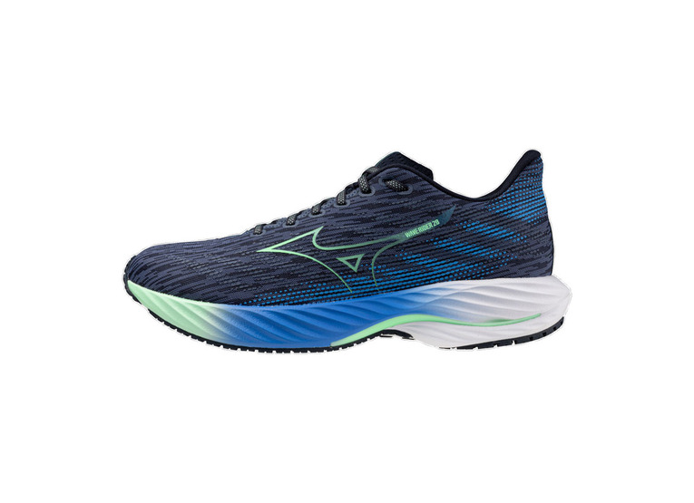 Mizuno Wave Rider 28 loopschoen vintage indigo/neo mint heren