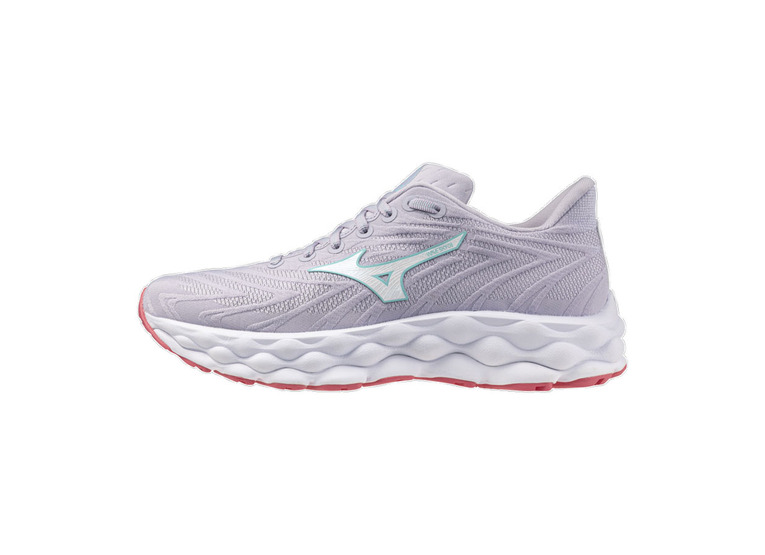 Mizuno Wave Sky 8 loopschoen thistle/wit/camelia rose dames