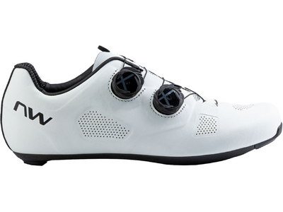 Northwave revolution wide fietsschoen wit/zwart heren