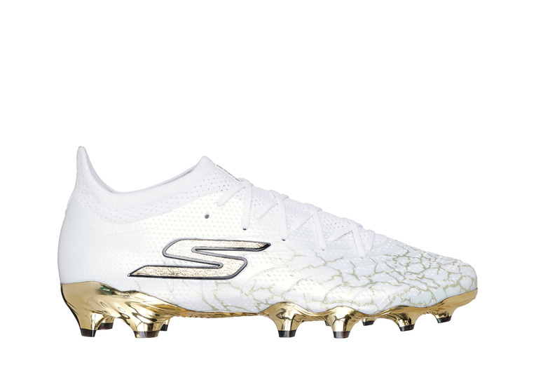 Skechers SKX 1.5 elite FG voetbalschoen wit/goud