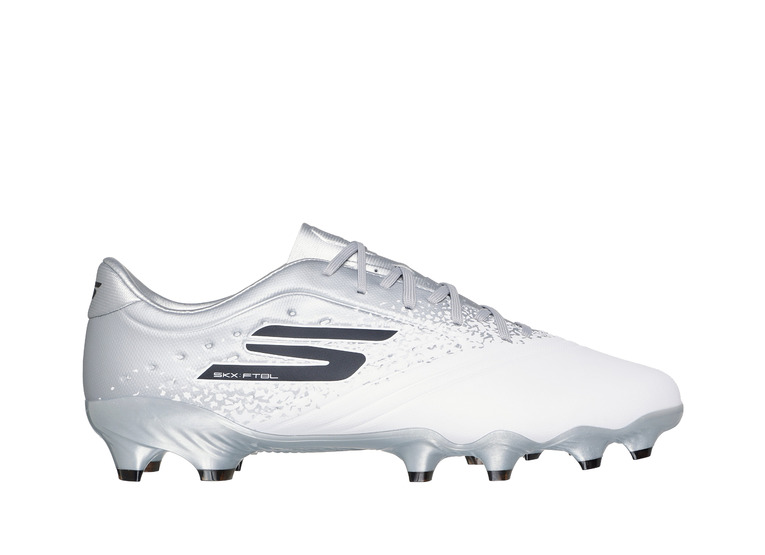 Skechers Razor 1.5 academy FG voetbalschoen wit/zilver