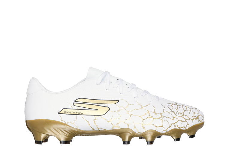 Skechers SKX 1.5 academy FG voetbalschoen wit/goud