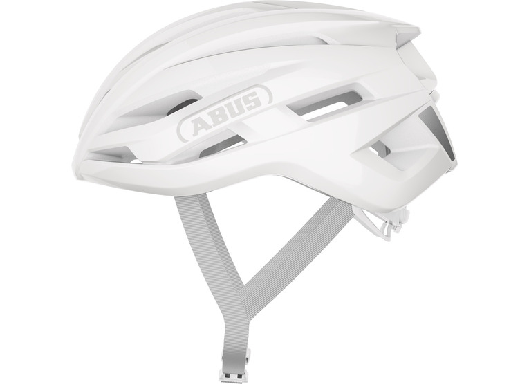 Abus StormChaser ACE S fietshelm pure white unisex