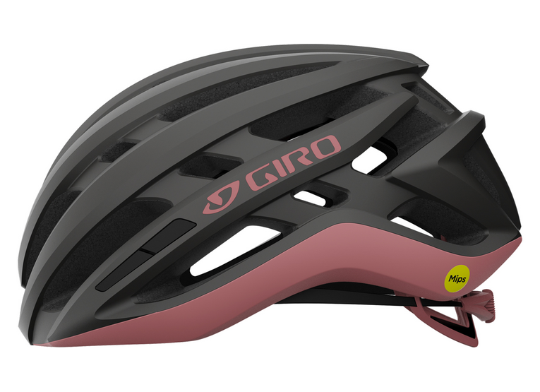 Giro Agilis MIPS fietshelm matte metallic coal/dusty rose unisex
