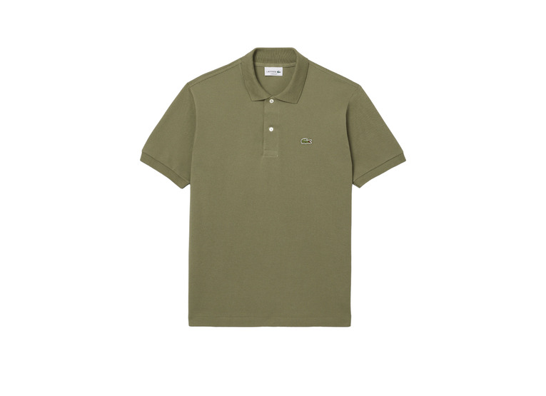 Lacoste classic fit polo kaki heren