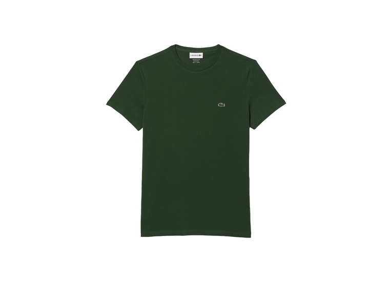Lacoste Pima T-shirt groen heren