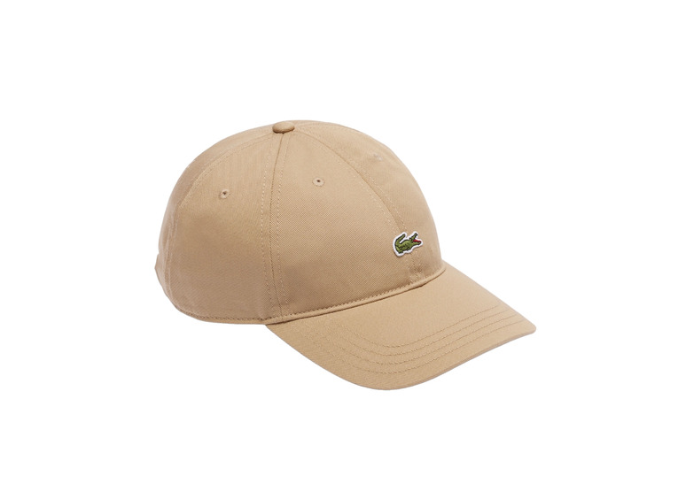 Lacoste katoenen pet beige unisex