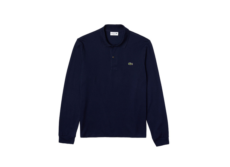 Lacoste classic fit LS polo navy heren