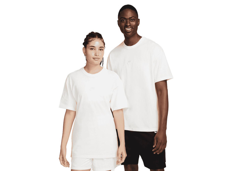 Nike Sportswear Premium essentials T-shirt wit unisex