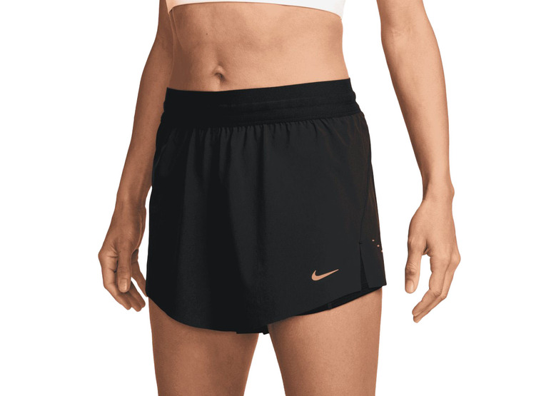 Nike Swift Dri-FIT 2-in-1 hardloopshort zwart dames