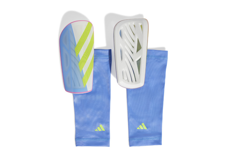 Adidas Tiro League Scheenbeschermers blauw/lucid lemon