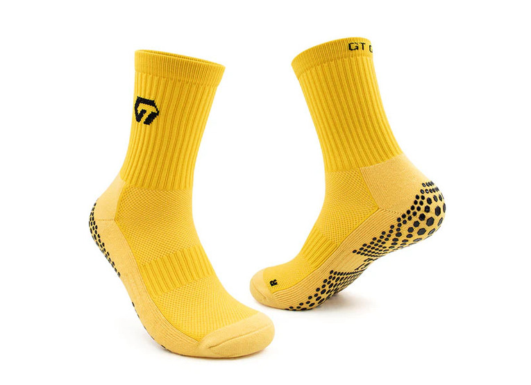 GT GRIP socks geel unisex
