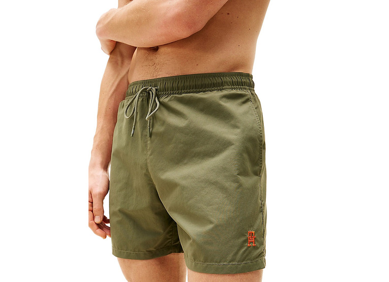 Tommy Hilfiger zwemshort met TH-monogram battle green heren