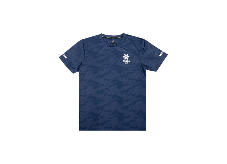 Osaka mesh training T-shirt navy heren