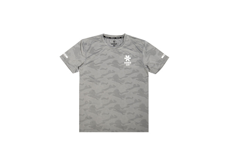Osaka mesh training T-shirt grijs heren