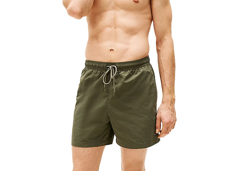 Tommy Hilfiger essential zwemshort army green heren