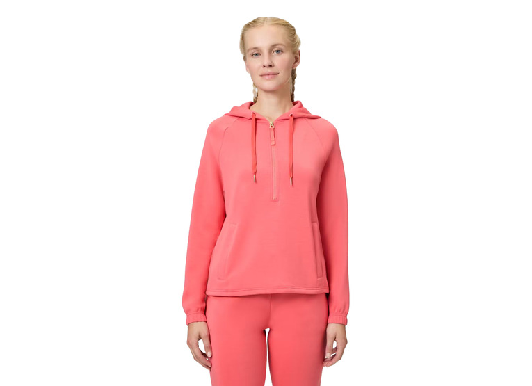 Venice Beach Jessica halfzip hoodie bitter sweet dames