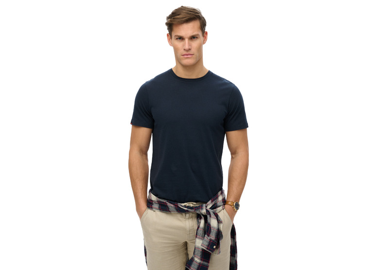 Superdry klassiek essential T-shirt eclipse navy heren