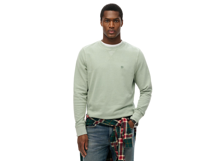 Superdry Classic Essential sweatshirt slate grey heren