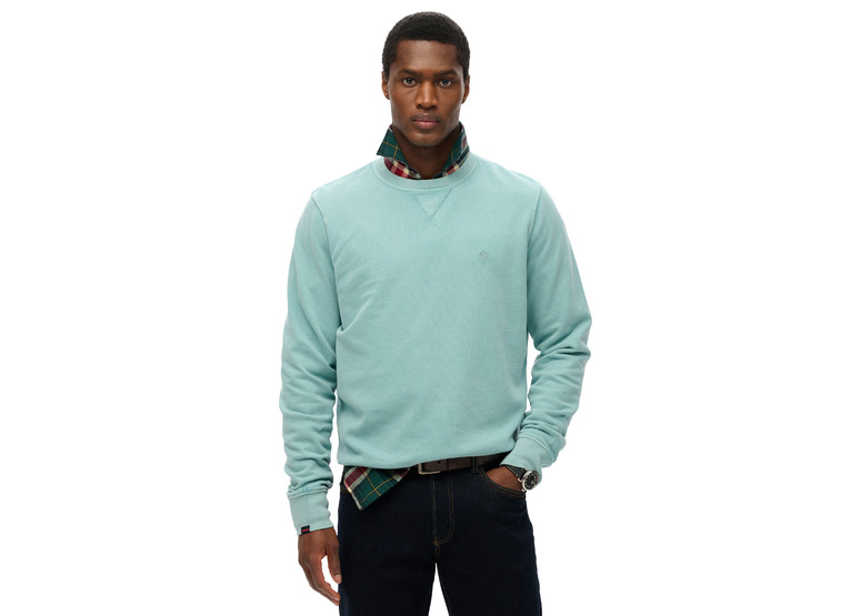Superdry Classic Essential sweatshirt cameo blue heren
