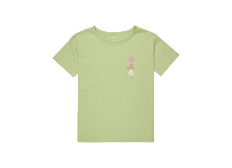 Roxy Day and night T-shirt foam green meisjes