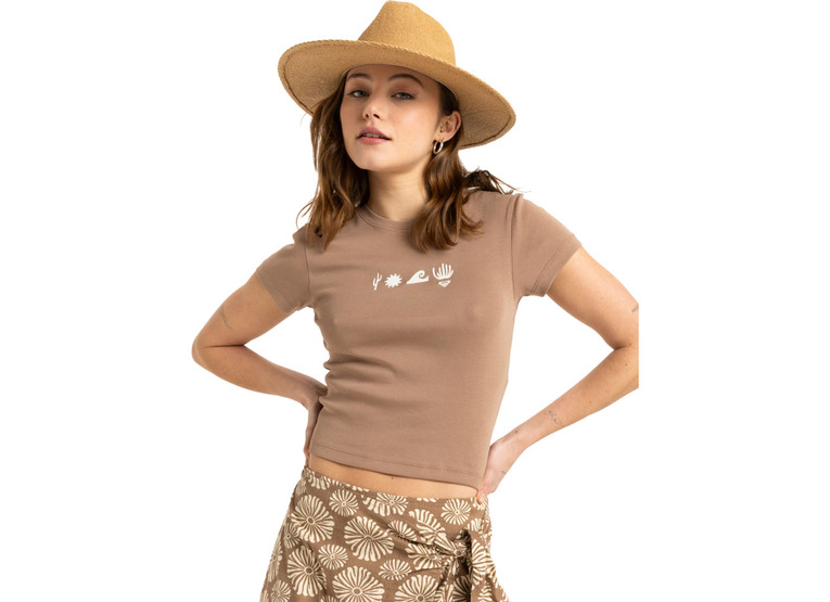 Roxy Beach Love T-shirt portabella dames