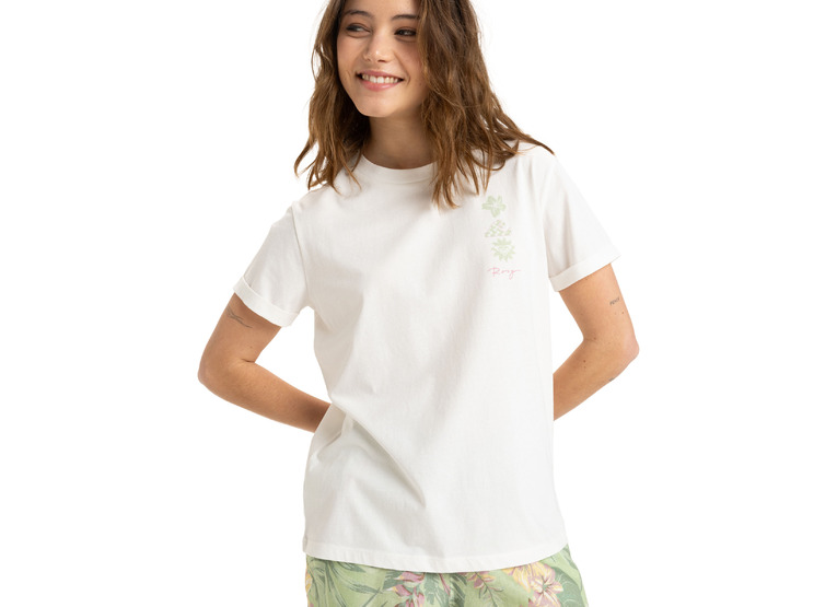 Roxy Oceanregular Art T-shirt egret dames