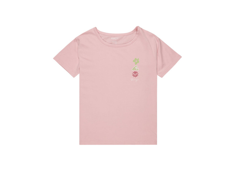 Roxy Day and night T-shirt bleached mauve meisjes